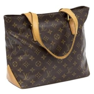 Louis Vuitton Cabas Piano Shoulder Brown Monogram